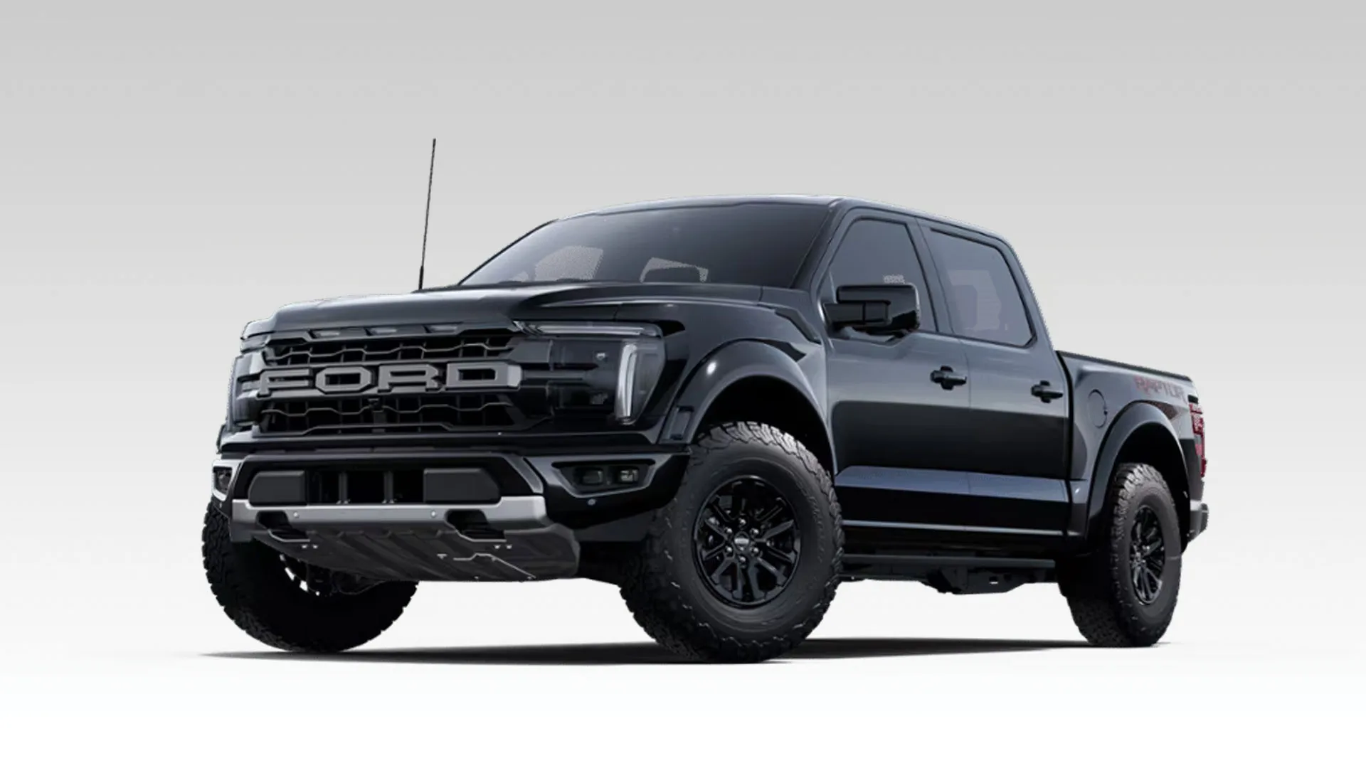 Ford F-150 Raptor Color Agate Black Metallic